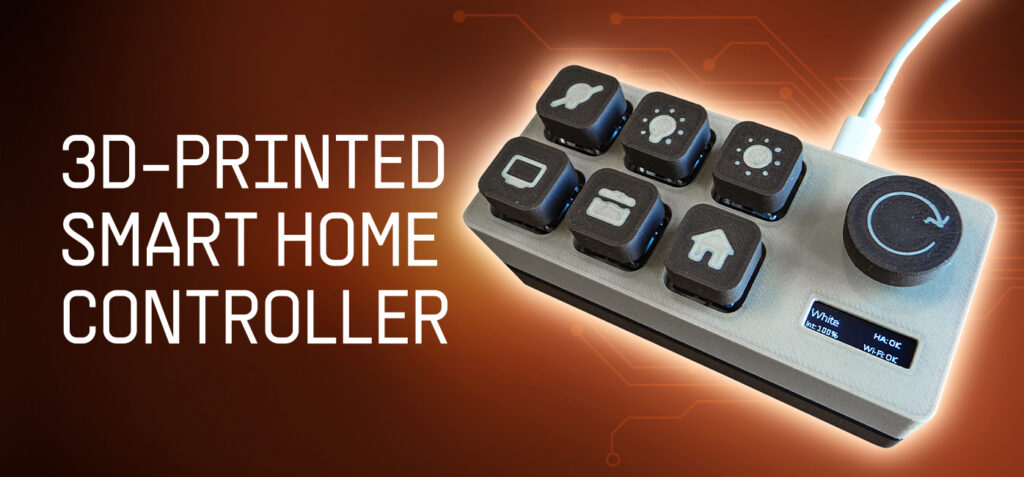 3D-gedruckter Smart-Home-Controller von Prusa