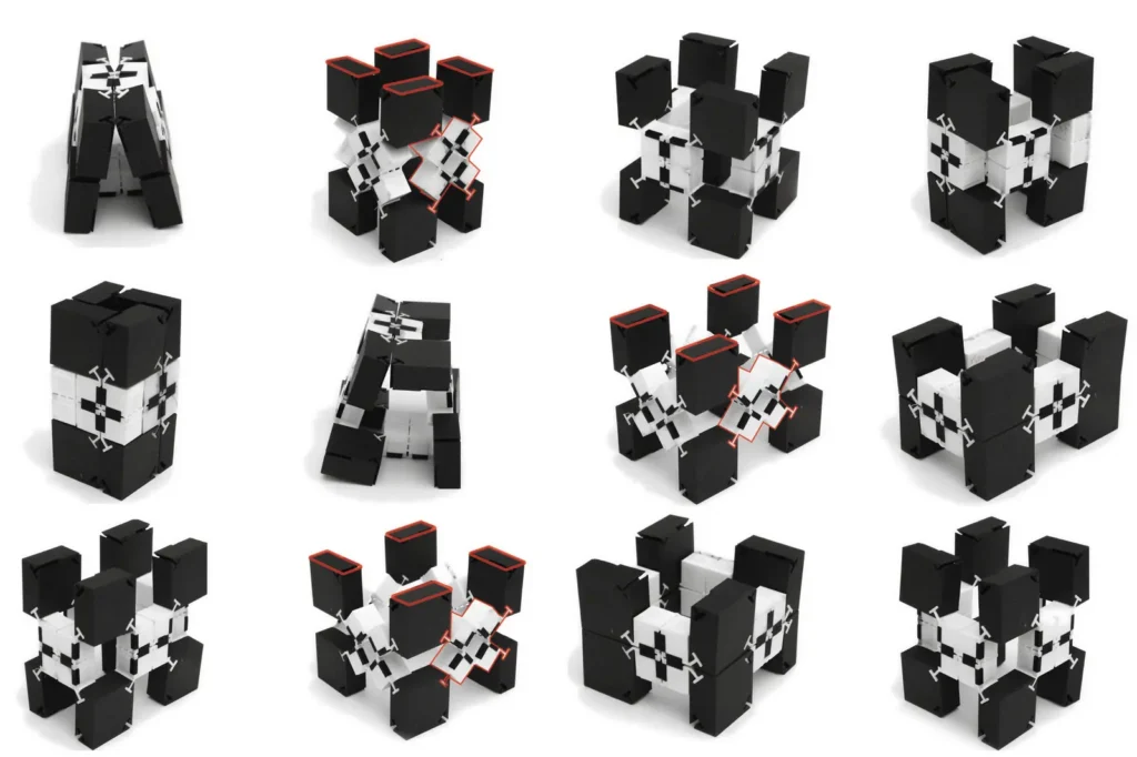 Mehrere Konfigurationen der 3D-gedruckten Bifur-circuit-Module