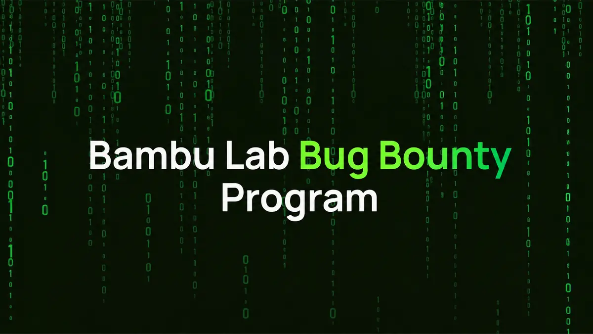 Illustration zum Bug-Bounty-Programm von Bambu Lab